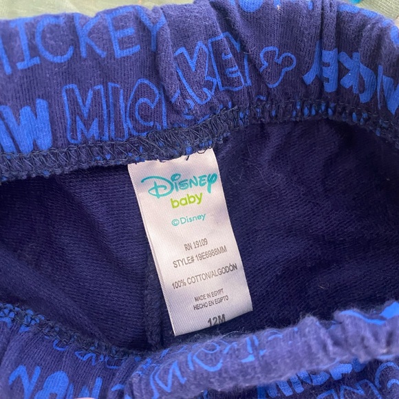 Set of 5 baby boy shorts navy khaki Mickey Mouse Disney baby Zara Calvin Klein - Picture 11 of 15